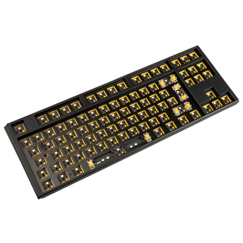Ducky One 3 Hot-Swap Barebone TKL tastatūra Gaming USB Melna
