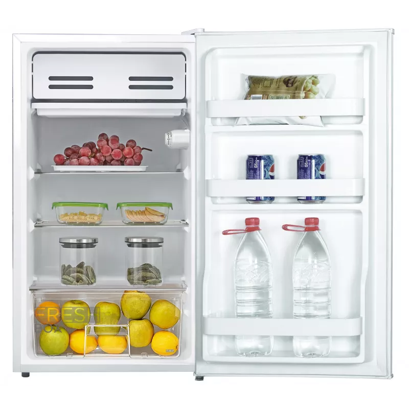 Midea ledusskapis | MDRD142FGE01 | Energoefektivitātes klase E | Brīvi stāvošs | Pārtikas skapis | Augstums 86 cm | Ledusskapja neto tilpums 93 L | 41 dB | Balts