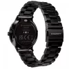 Smartwatch Garett Quantum — melns nerūsējošais tērauds