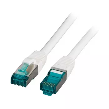 EFB-Elektronik RJ45 komutācijas kabelis Cat.6A S/FTP LSZH balts 1 m