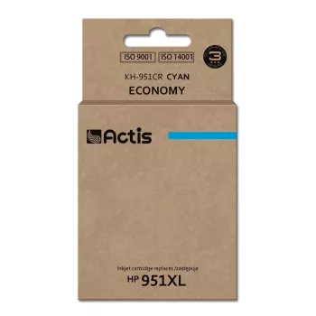 Actis KH-951CR tinte (aizstāj HP 951XL CN046AE; standarta; 25 ml; ciāna)
