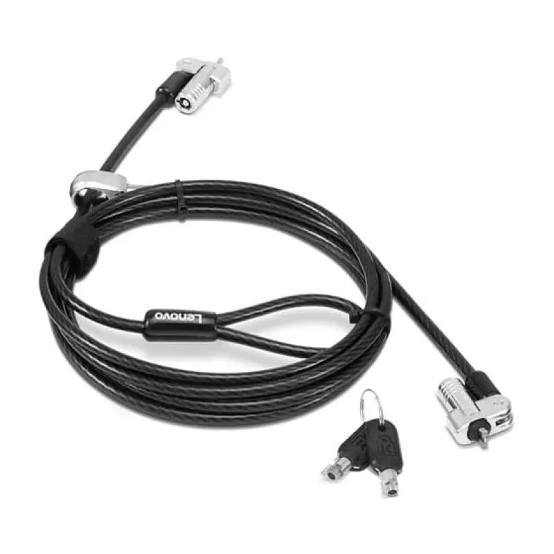 Lenovo 4XE1B81916 kabeļslēdzene, melna, 1,8 m