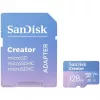 SanDisk Creator - Zibatmiņas karte (microSDXC ar SD adapteri)