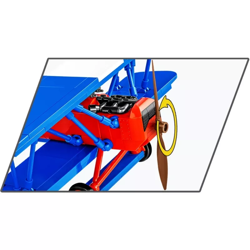 COBI Fokker D.VII konstrukcijas modelis mērogā 1:48 COBI-2994