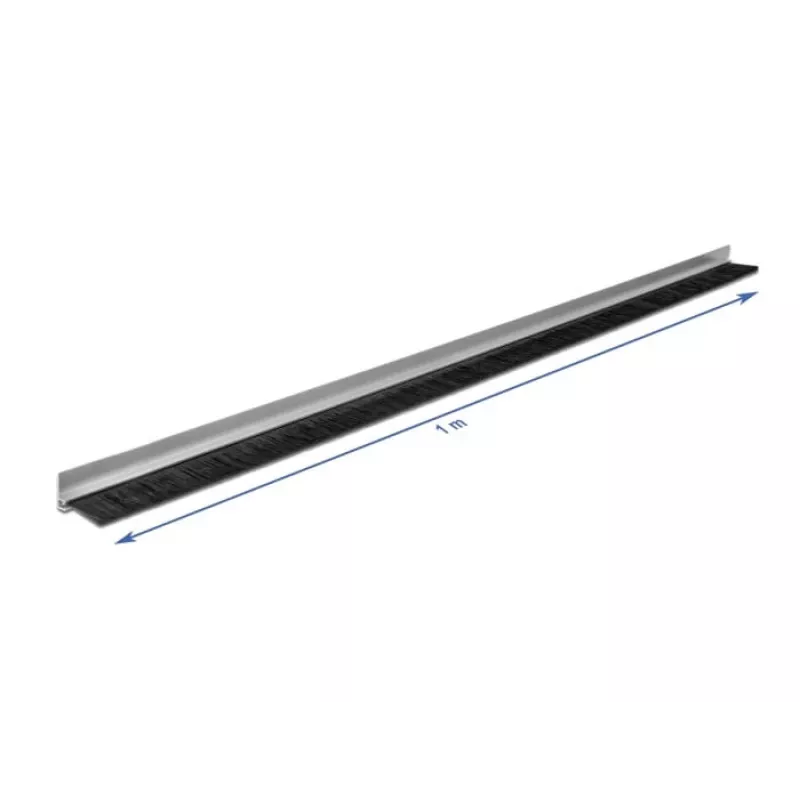 Blīvējuma birste DeLOCK 66652 40 mm ar alumīnija profilu, leņķveida