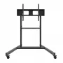 Monitoru ratiņi EDBAK TR19 ekrāniem līdz 130 kg, platforma 1000×600 mm