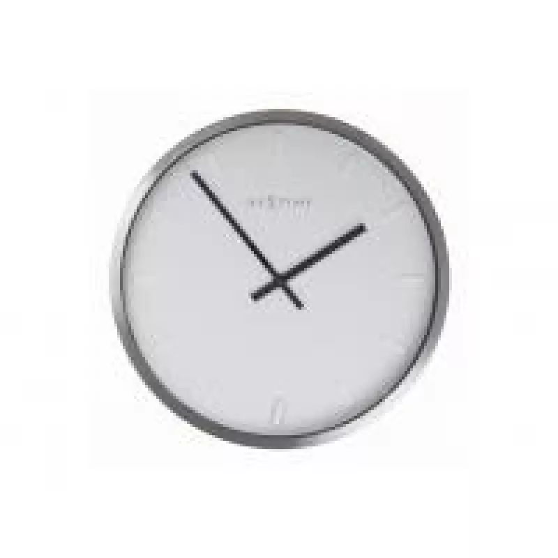 NeXtime pulkstenis 2991st Paniki, Ø34 cm, sienas, balts