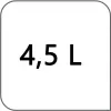 Salātu žāvētājs EMSA Turboline 513441 - nerūsējošais tērauds, 4,5 L