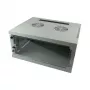 Rack cabinet ALLNET ALL-SMQ5409GRAU 9U freestanding rack, 50 kg capacity, key lock, pelēka