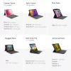 Logitech Universal Folio ar integrētu tastatūru 9-10 collu planšetdatoriem QWERTY itāļu