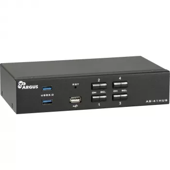 KVM slēdzis Inter-Tech IPC AS-41HUS 4 porti USB
