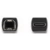 DeLOCK USB 2.0 adapteris, USB Type-C (sievišķais) uz Type-B (vīrišķais), 65839