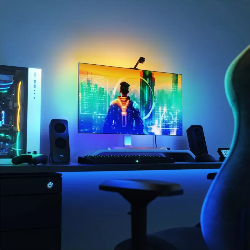 Nanoleaf NF082K02-52LS plakano paneļu noskaņojuma apgaismojums Noskaņojuma apgaismojuma komplekts 2,16 m (85)