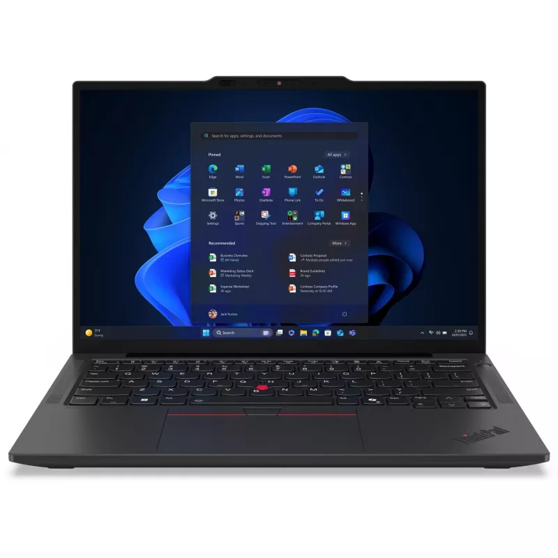 Lenovo ThinkPad X13 Gen 6 (Intel) Intel Core Ultra 5 225U klēpjdators 33,8 cm (13,3 collu) WUXGA 16 GB LPDDR5x-SDRAM 512 GB SSD Wi-Fi 6E (802.11ax) Windows 11 Pro melns