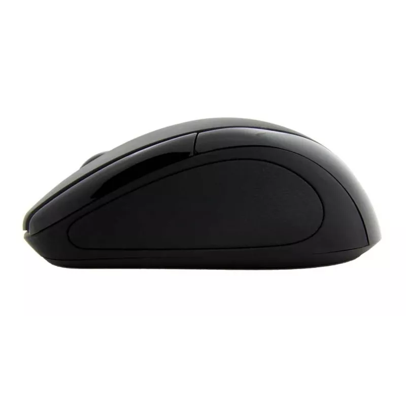 Vadu? Nē — Bezvadu RF pele ESPERANZA EM101K, piemērota abām rokām, 1000 DPI, 2,4 GHz nano USB uztvērējs, melna