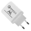 MACLEAN MCE479W sienas lādētājs — 3 portu USB ātrais lādētājs, 18 W kopējā jauda