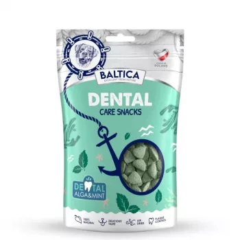 BALTICA reģionālie gardumi Zobu kopšana ar aļģēm un piparmētru - suņu kārums - 100g