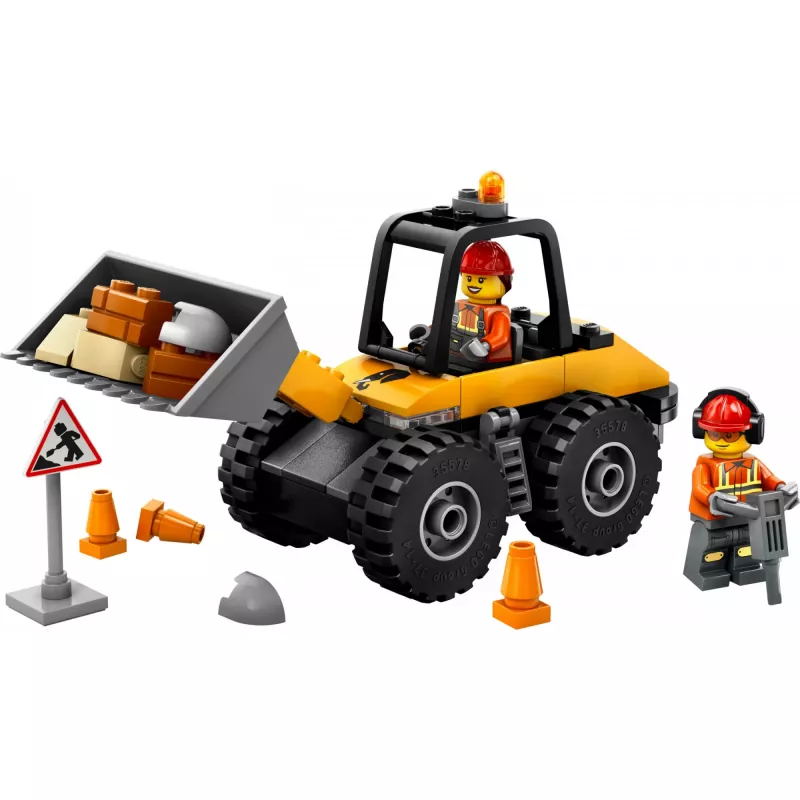 LEGO City 60450 Dzeltens riteņu iekrāvējs