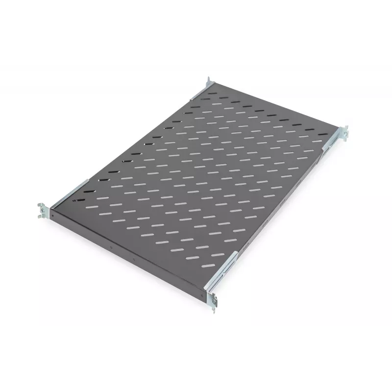 Plaukts tīkla un serveru skapjiem Digitus DN-19 TRAY1-1000-ECB