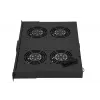 Ventilatoru panelis Extralink 19 collu 4 ventilatori ar termostatu