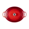 Le Creuset Signature ovāls cepešpanna ķiršu krāsā 40 cm