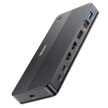 Dokstacija UNITEK D1104A01 USB4 vadu 100W strāvas padeve