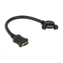 HDMI kabelis DeLOCK 0,25m 2xHDMI