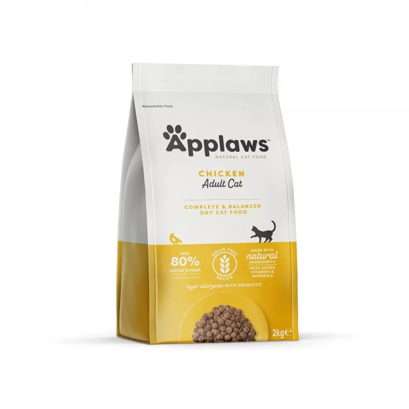 APPLAWS Vistas gaļa — sausā kaķu barība — 2 kg