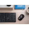 Savio KB-02 tastatūra mājām/birojam USB QWERTY melna