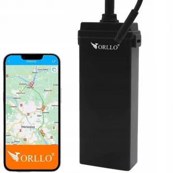 GPS izsekotājs ORLLO CAR TRACK 4G ar GSM savienojamību, modelis 46039