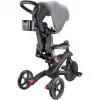 Explorer Trike Foldable 4 in 1, bērnu transportlīdzeklis pelēks