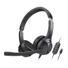 Creative 51EF0980AA000 Chat USB on-ear austiņas ar vadu, stereo, melnas