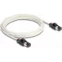 DeLOCK tīkla kabelis RJ45 spraudnis–spraudnis Cat.6A S/FTP 3m balts