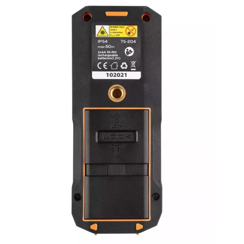 Neo Tools lāzera tālmērs, 60 m diapazons, IP54