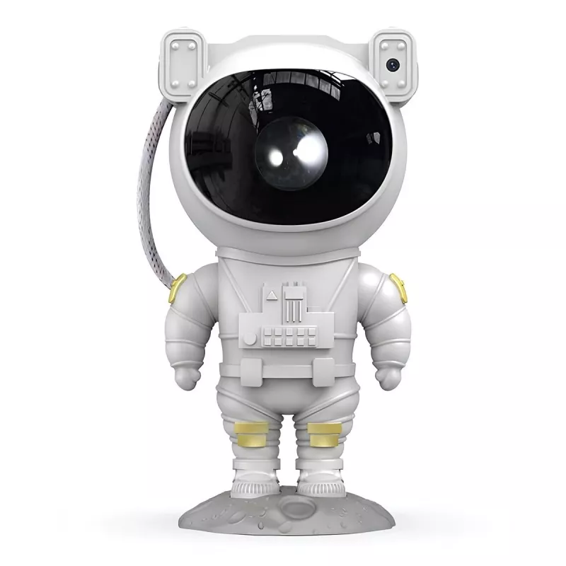 Nakts gaismas zvaigžņu projektors bērniem, astronauta forma