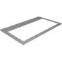 Kindermann Alumīnija rāmis CablePort flex 4-vietīgs — rāmis galda pieslēgumu panelim (7448000012)