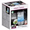 ProfiCook PC-WKS 1229 G elektriskā tējkanna 1 L 1600 W Nerūsējošais tērauds, Caurspīdīga