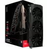 XFX Radeon RX 9070 XT grafiskā karte — 16 GB GDDR6, 256-bit, PCIe 5.0, 3x DisplayPort 2.1, HDMI 2.1, 3 ventilatori