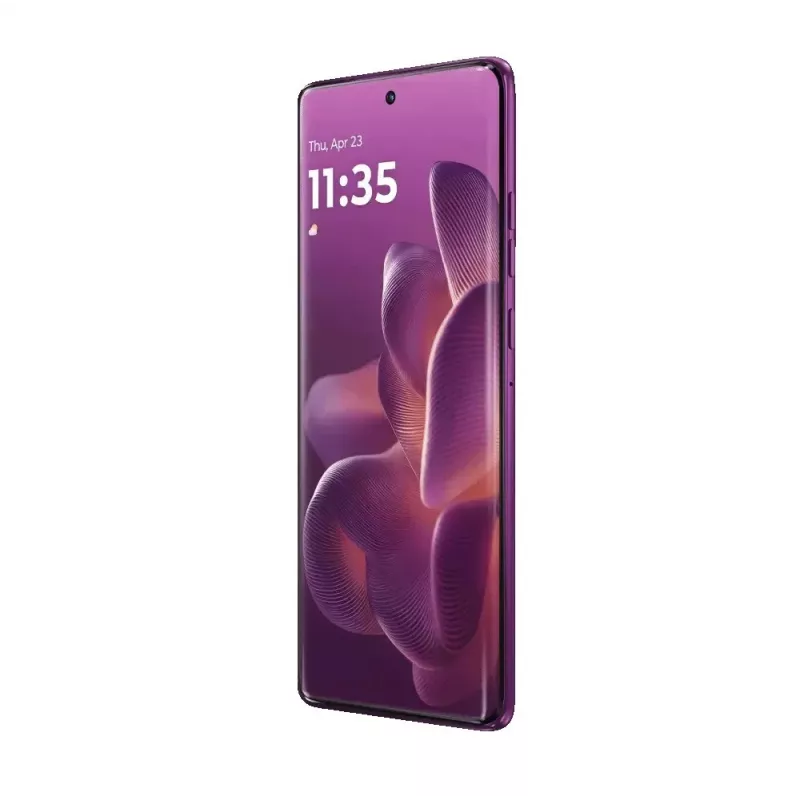 Viedtālrunis Motorola Moto Edge 60 Pro 5G Dual-SIM, 8GB RAM, 256GB atmiņa, Pantone Sparkling Grape