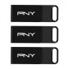 USB zibatmiņa PNY Elite 128 GB USB Type-C 3.2 Gen 1 (3.1 Gen 1) melna