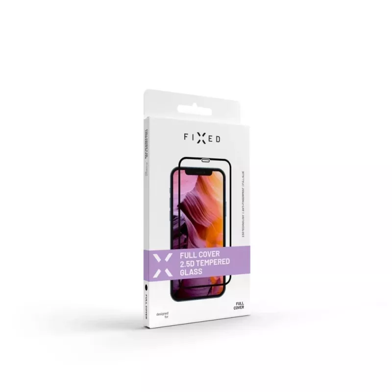 Fiksēts ekrāna aizsargs | Samsung | Galaxy S25 Ultra | Rūdīts stikls | Melns | Pilns pārklājums 2.5D