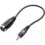 Speaka Professional SP-7869840 Savienojamības Piederums Melns