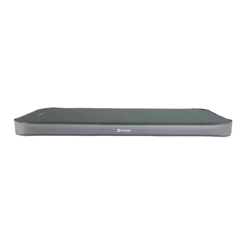 Single mattress Outwell Dreamboat Single — poliesteris, 810×2070×120 mm, zaļš/pelēks