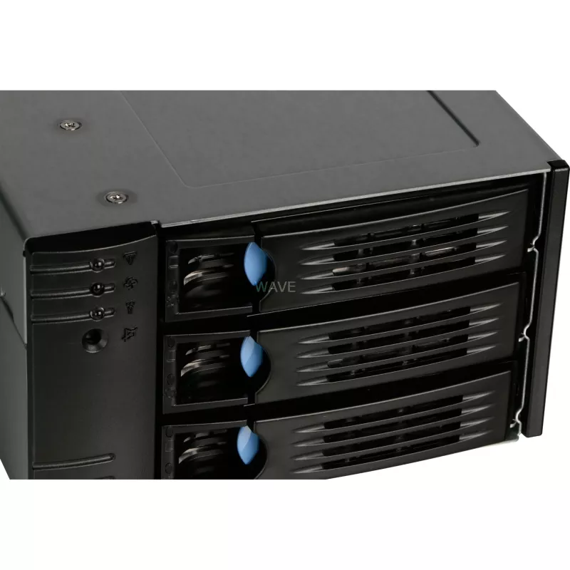 Chenbro 3-in-2 HDD korpuss ar 12 Gb SAS/SATA