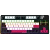 LORGAR KBP70TKLW, bezvadu TKL mehāniskā spēļu tastatūra Pro, melna/sarkana, EN izkārtojums