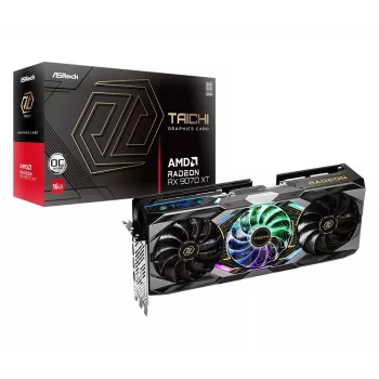 ASRock Radeon RX 9070 XT TC 16GB GDDR6 PCIe 5.0 grafikas karte