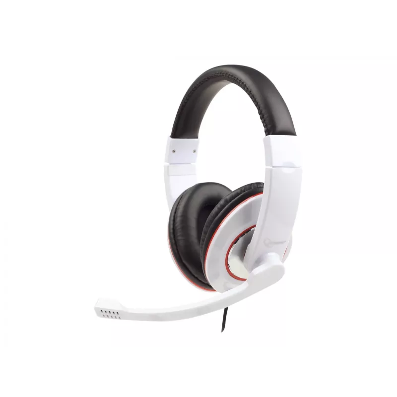 Austiņas stereo WHITE/MHS-001-GW Gembird