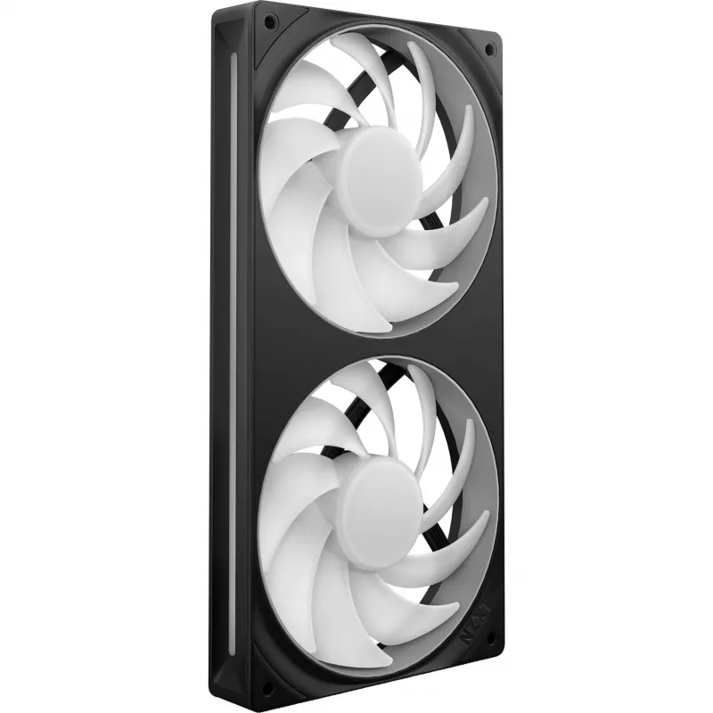 NZXT F280 RGB Core 140mm ARGB PWM 2-Pack Melns