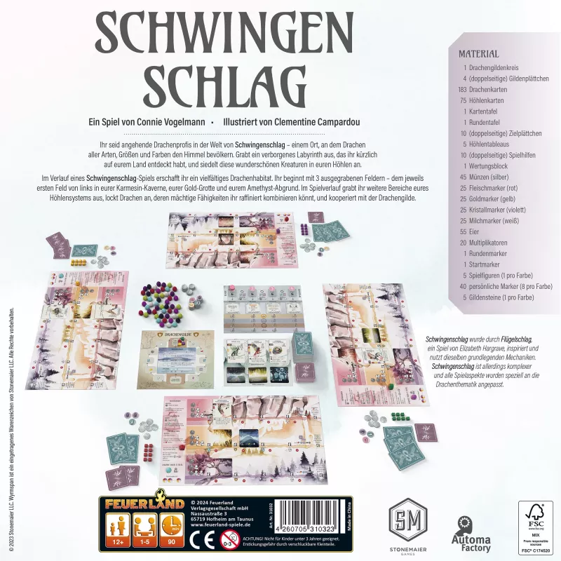 Schwingenschlag, galda spēle