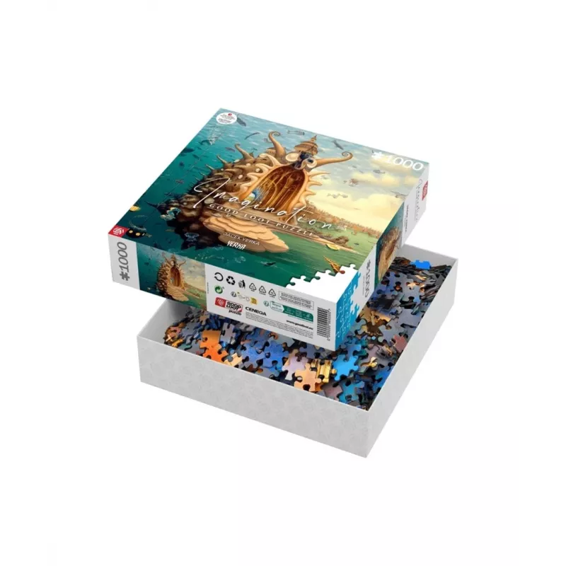 Puzle Good Loot Cenega Imagination 1000 gab., platums 680 mm, Māksla